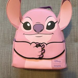 Loungefly Disney Stitch Angel Magnetic Hands Mini Backpack | Brand New 💗